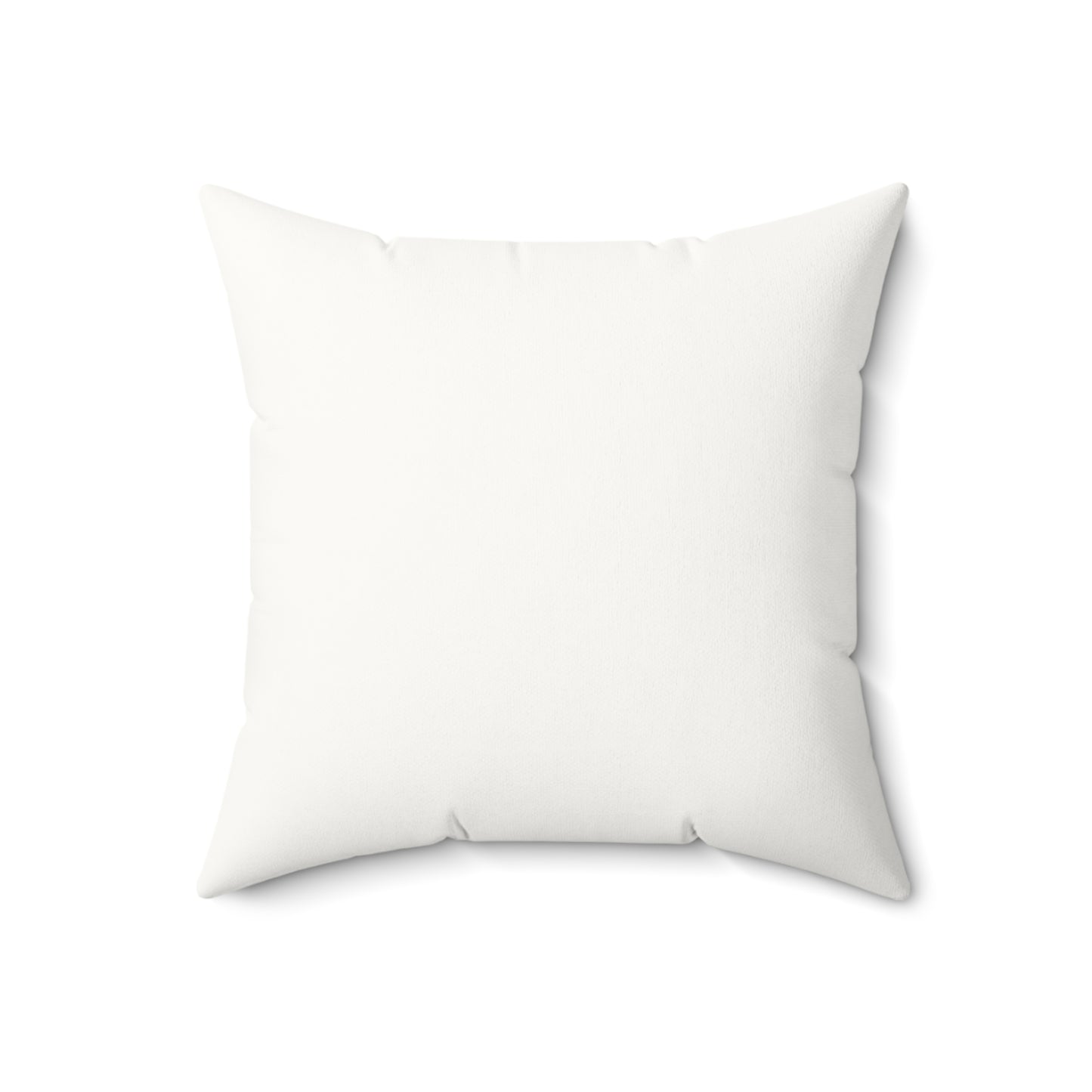 White pillow on a white background