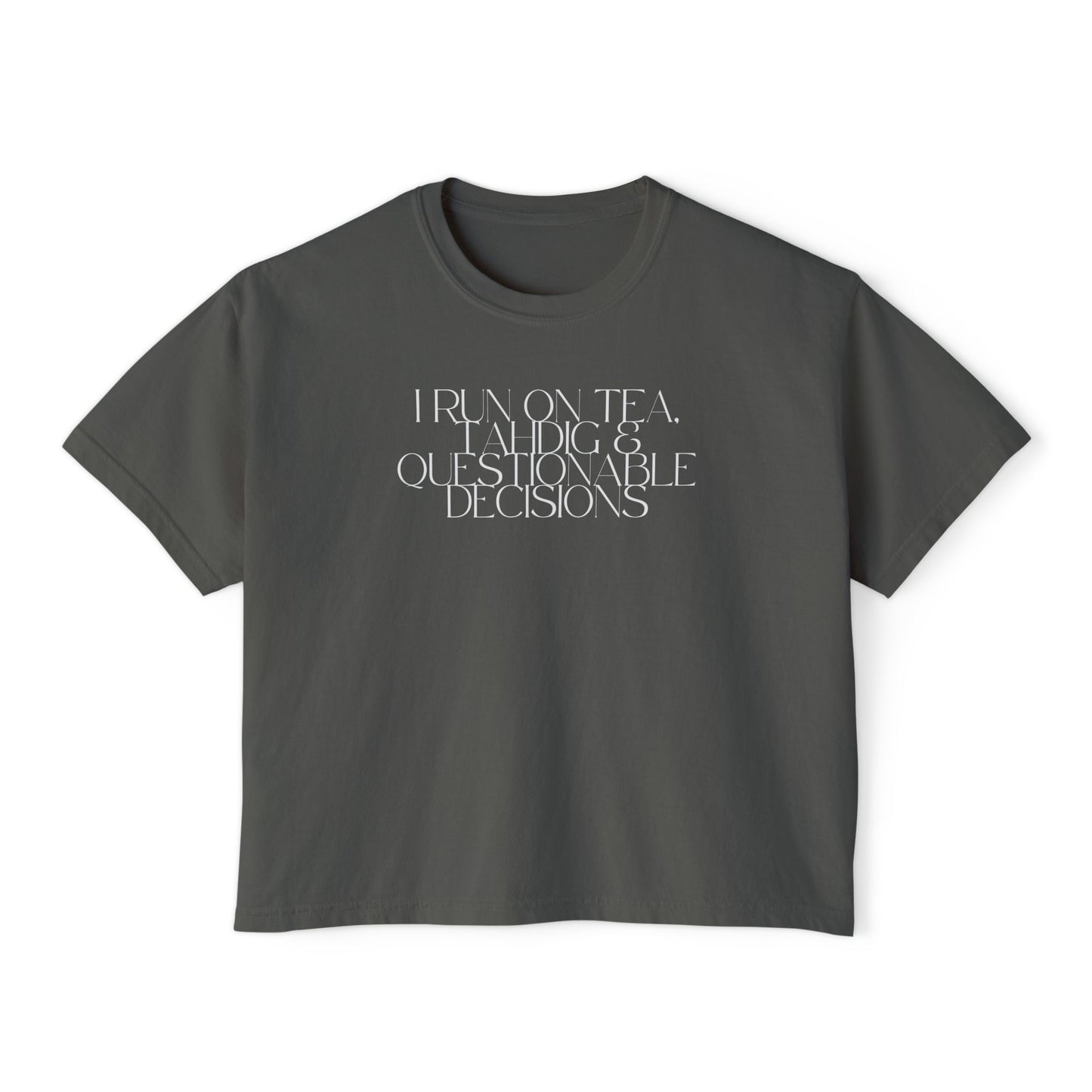Chai & Tahdig Women's Boxy Tee