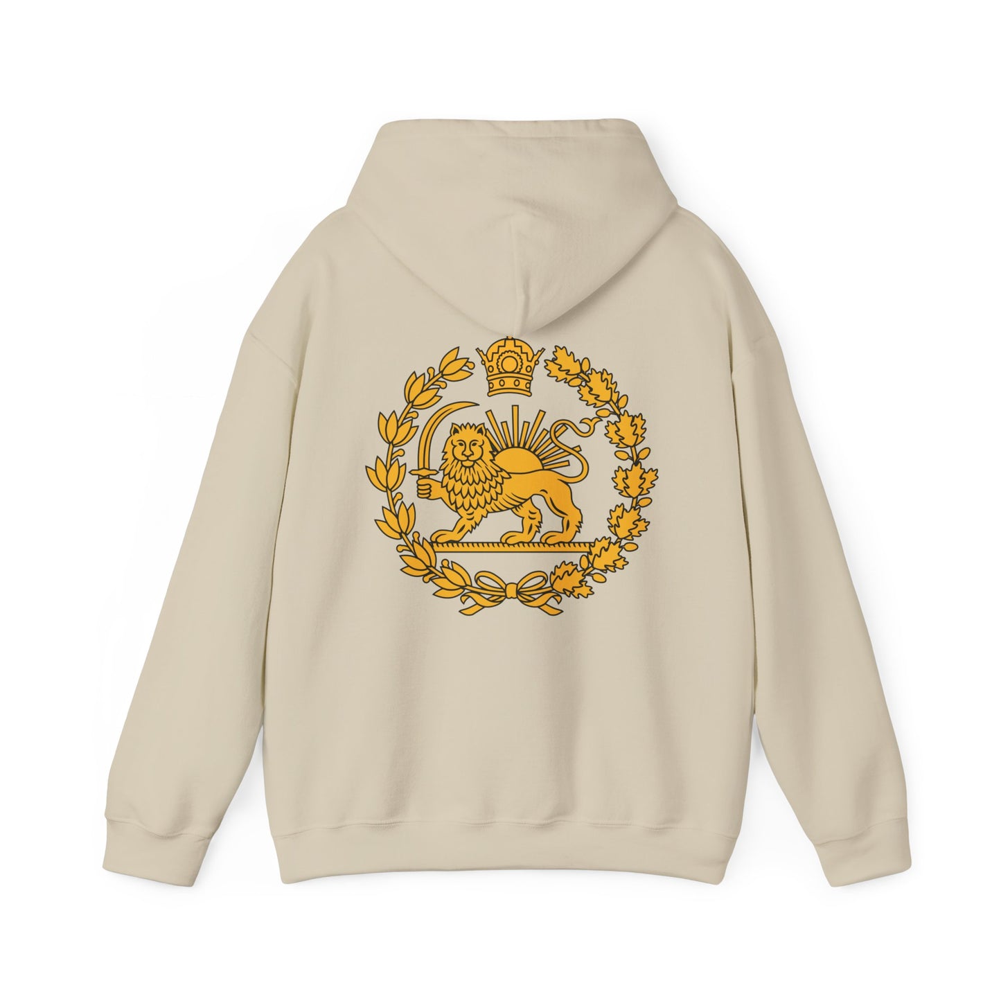 Lion and Sun of Iran Unisex Hoodie