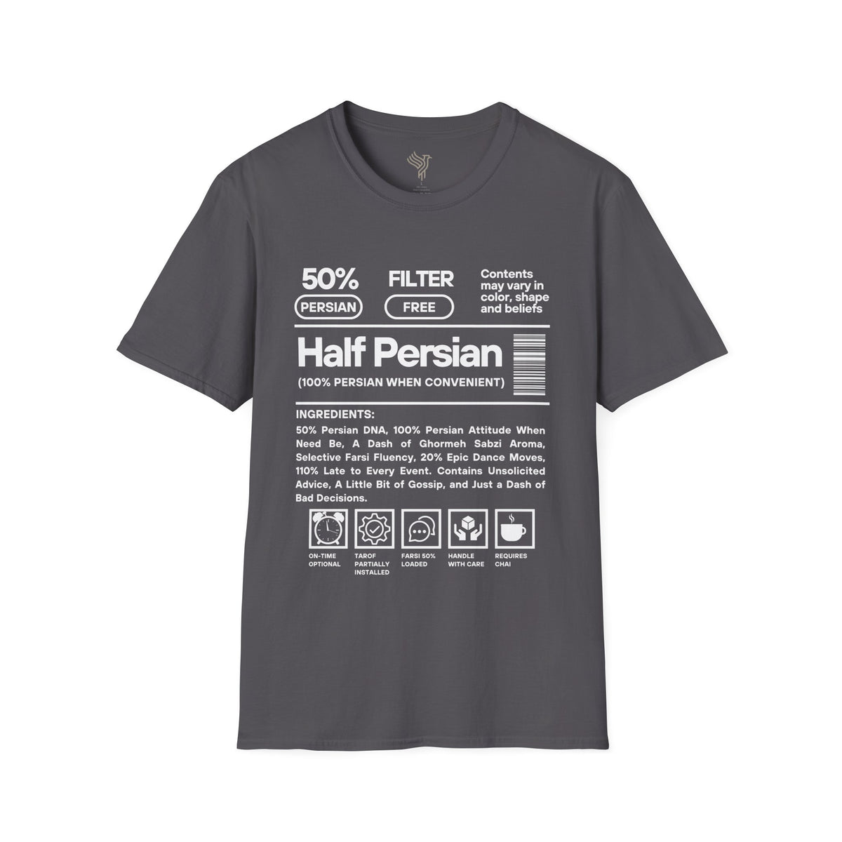 50% Persian Heritage Unisex T-Shirt (Tehran Version)