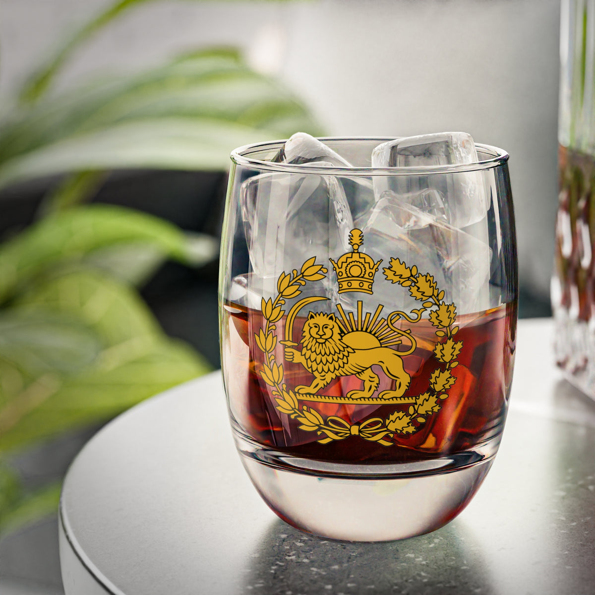 Lion & Sun Whiskey Glass