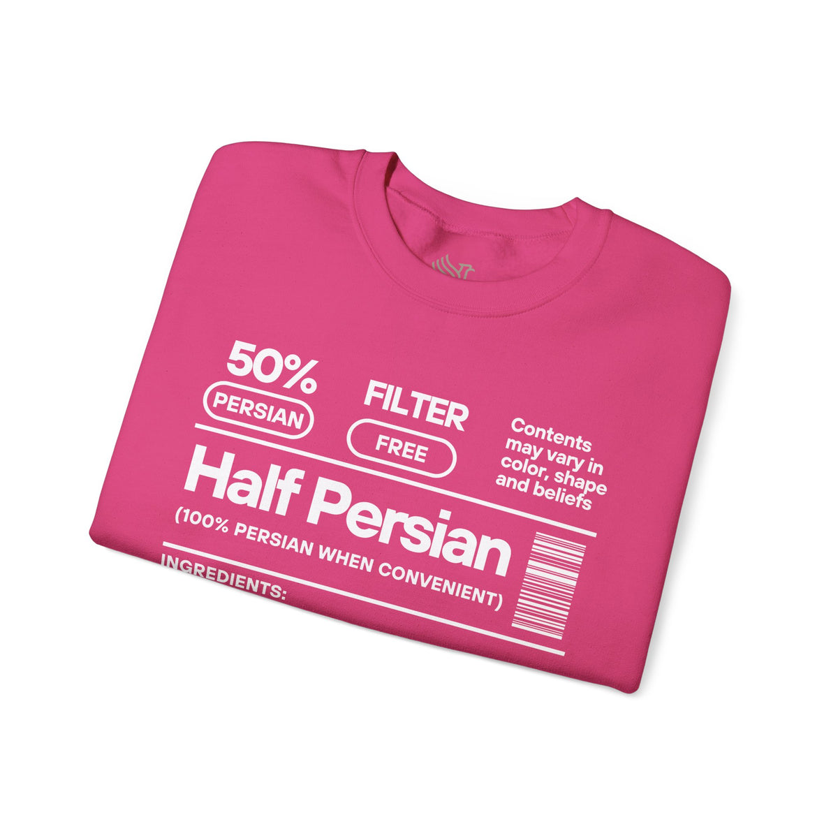 50% Persian Heritage Unisex Sweatshirt (Tehran Version)