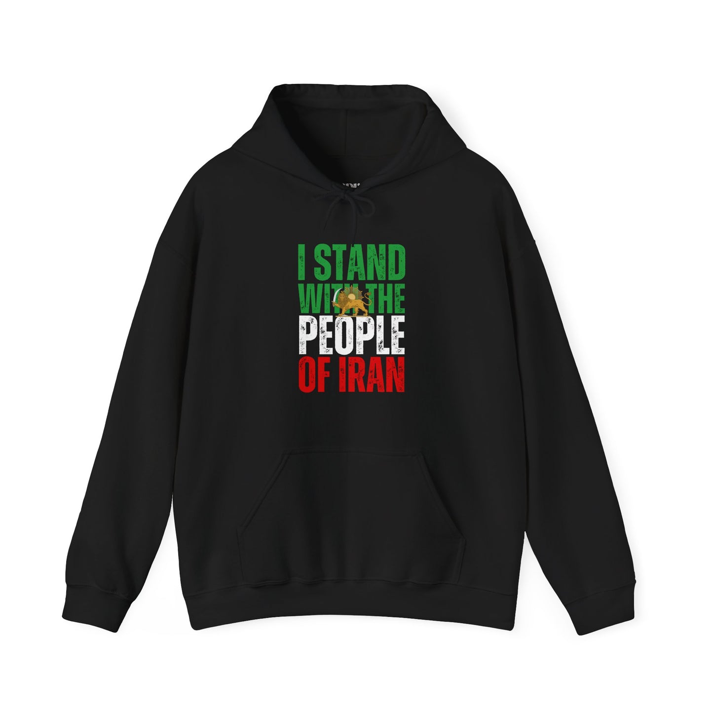 I stand with the people of Iran Unisex Hoodie