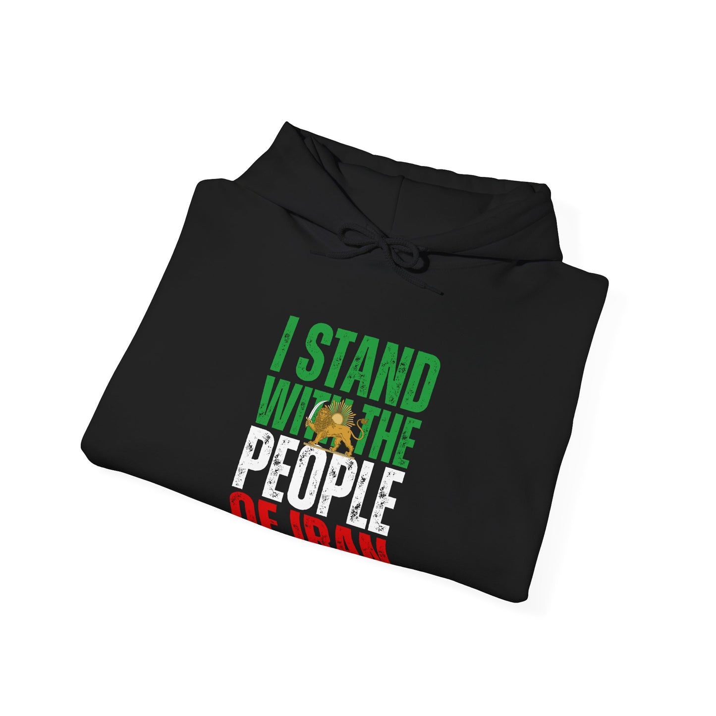 I stand with the people of Iran Unisex Hoodie