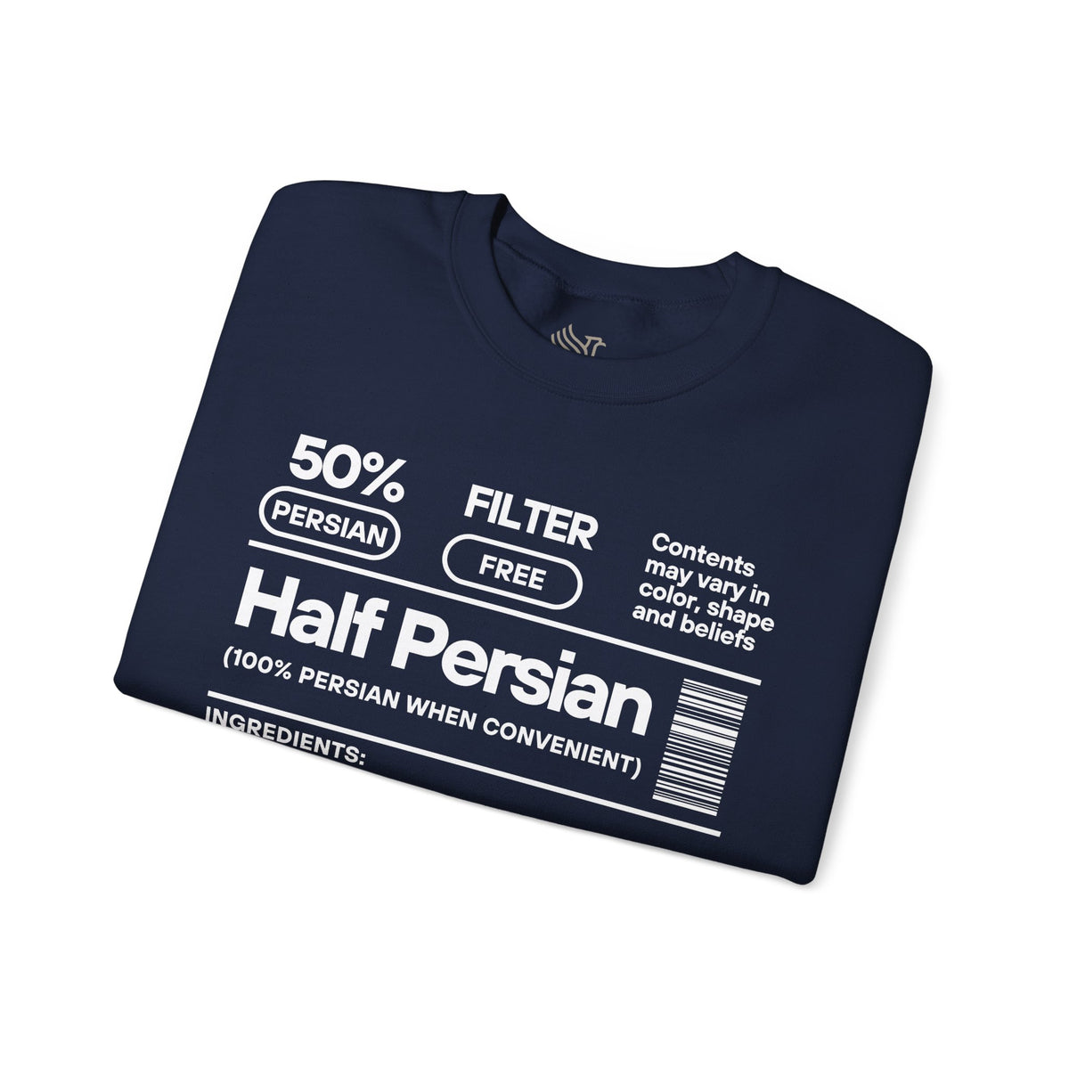 50% Persian Heritage Unisex Sweatshirt (Tehran Version)