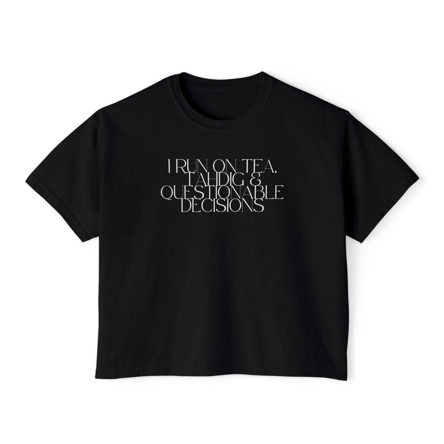 Chai & Tahdig Women's Boxy Tee