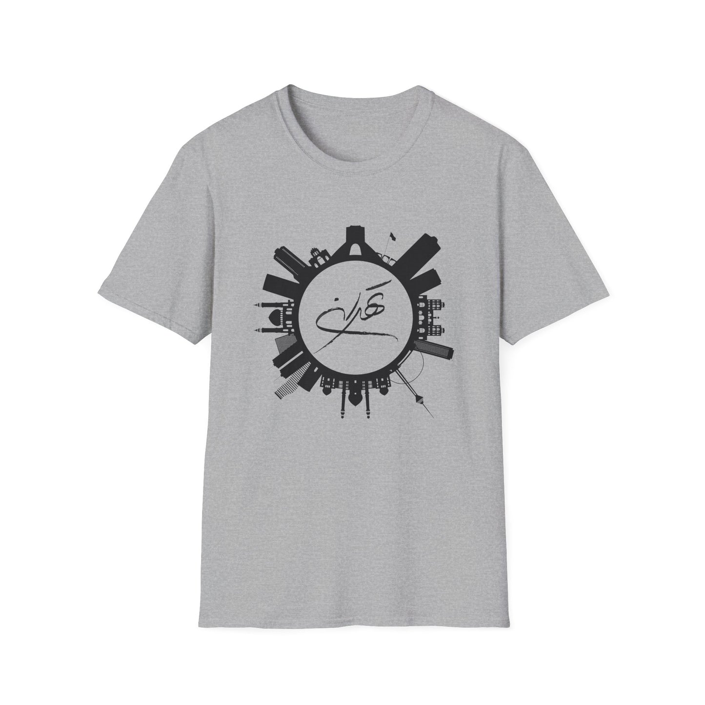 Tehran Skyline Unisex T-Shirt