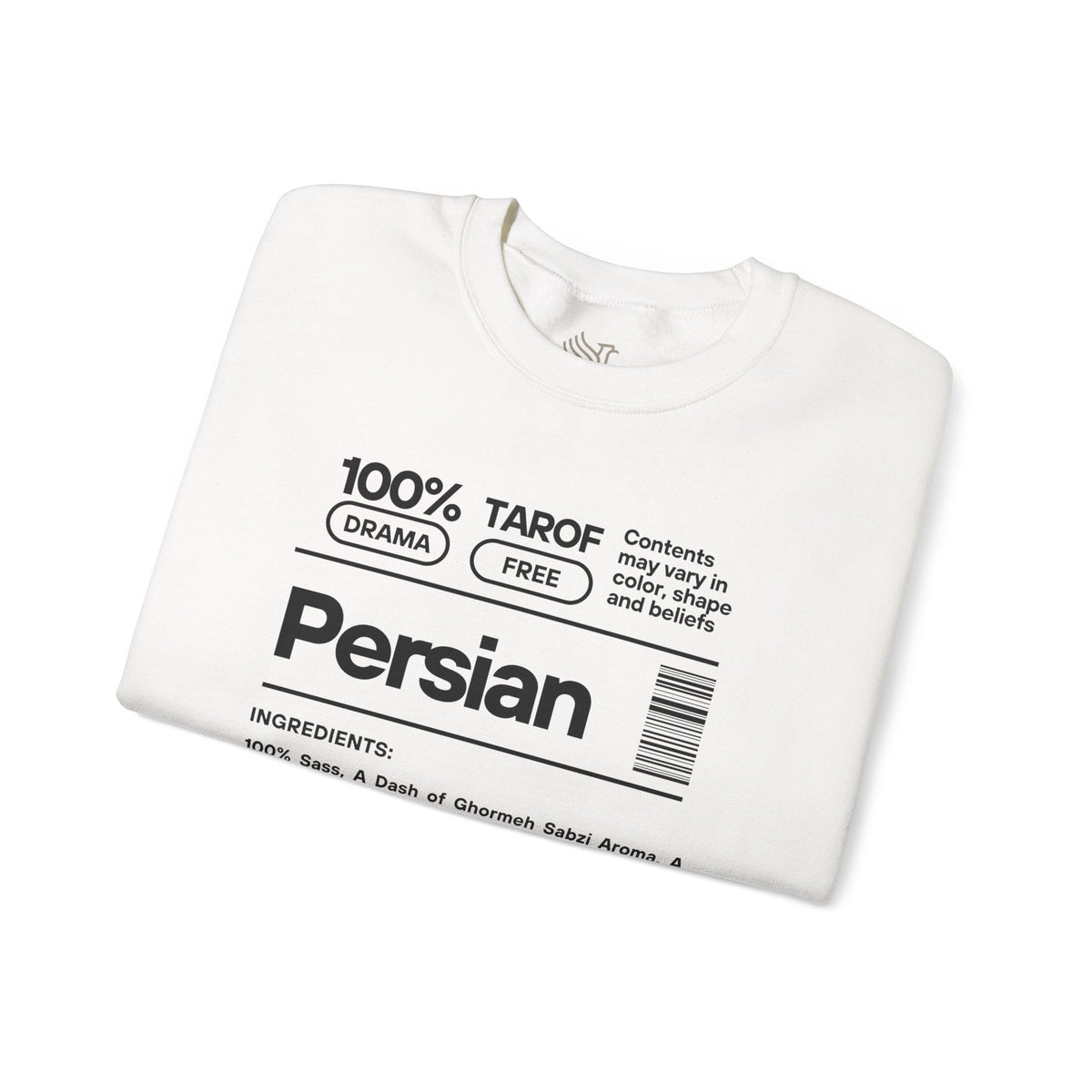 Persian Ingredients Unisex Sweatshirt