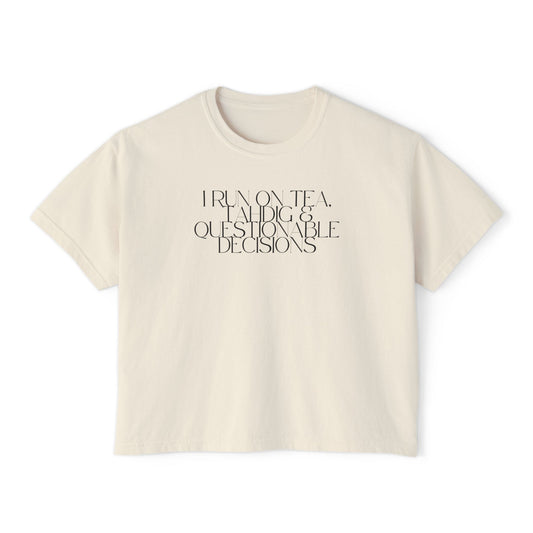 Chai & Tahdig Women's Boxy Tee