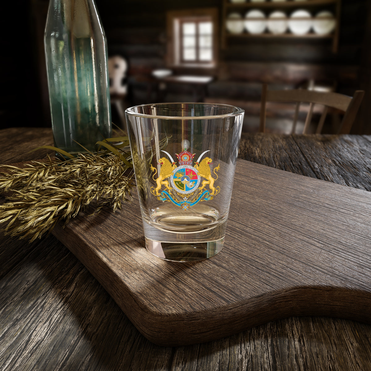 Pahlavi Royal Emblem Shot Glass