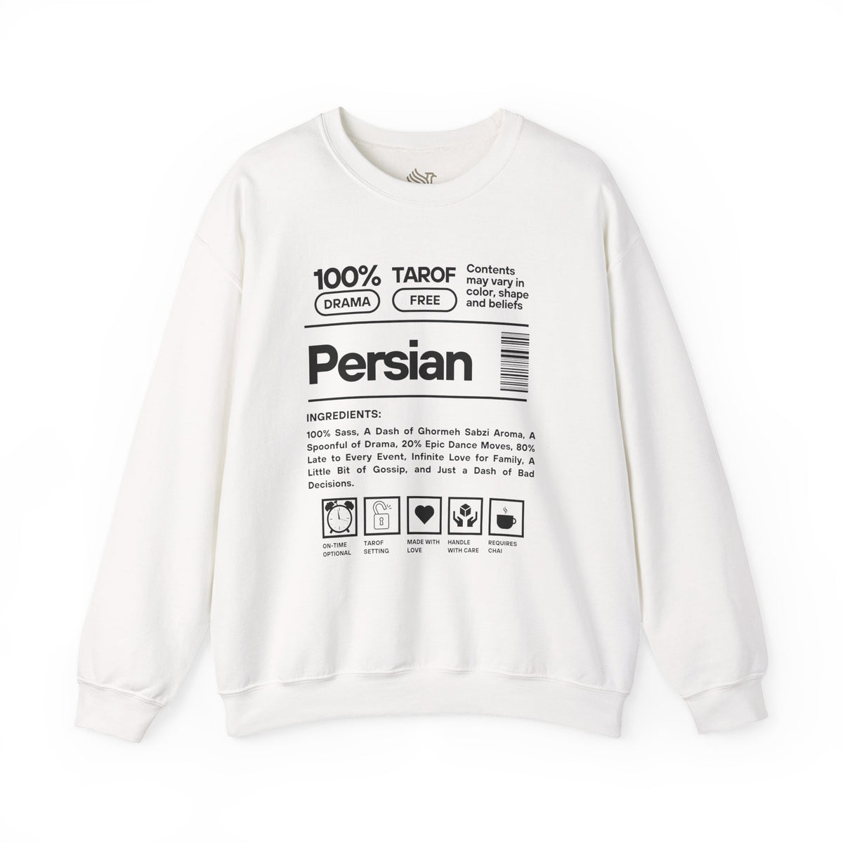 Persian Ingredients Unisex Sweatshirt