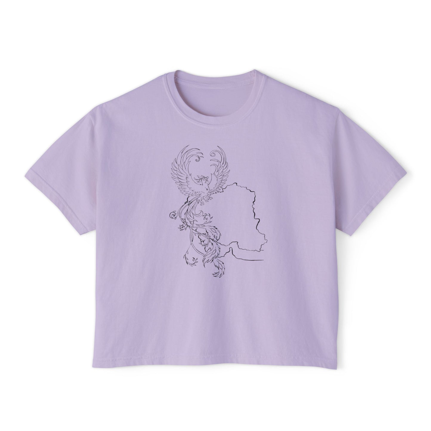 Simorgh and Iran Women's Boxy T-shirt