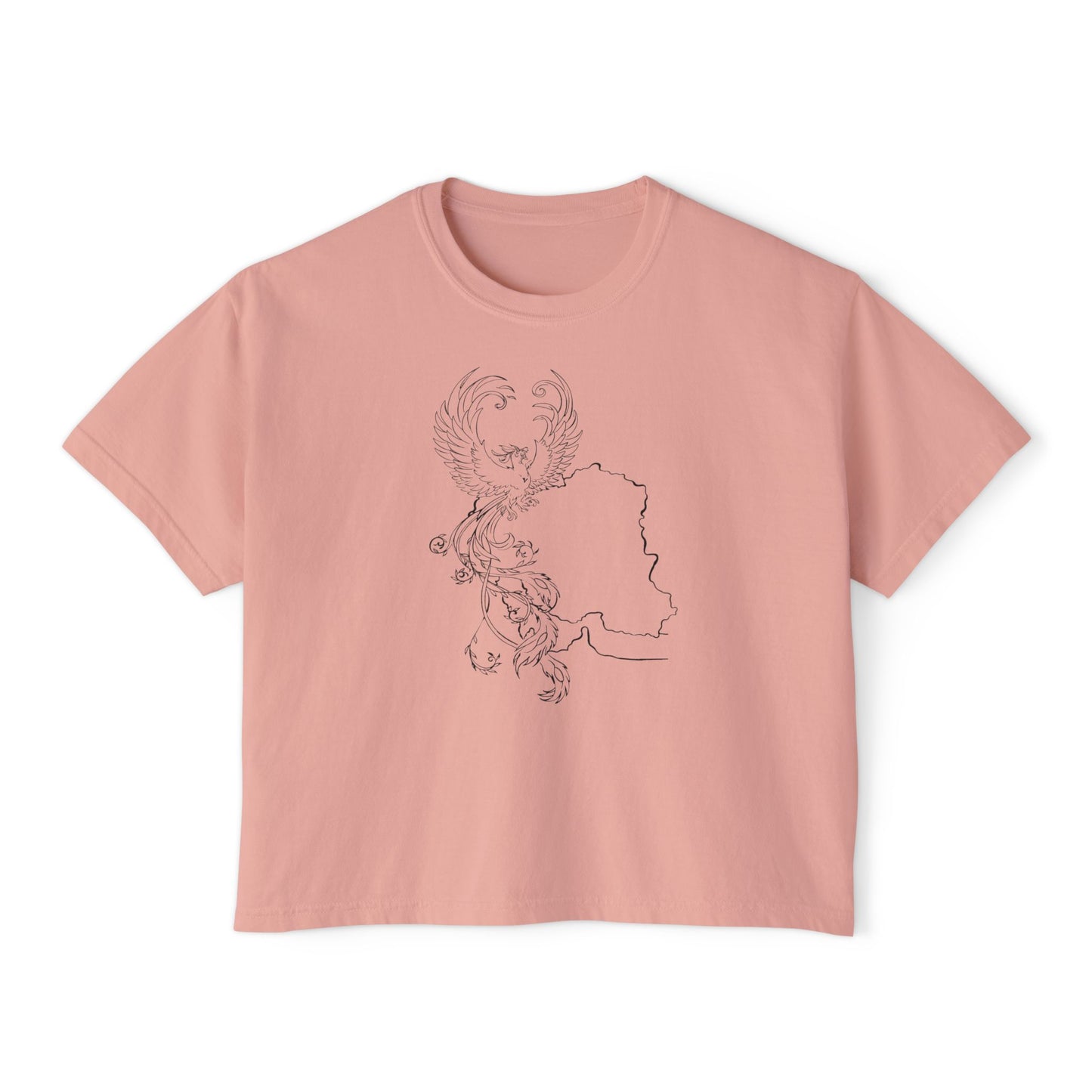 Simorgh and Iran Women's Boxy T-shirt