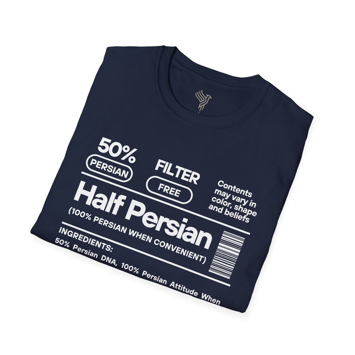 50% Persian Heritage Unisex T-Shirt (Tehran Version)