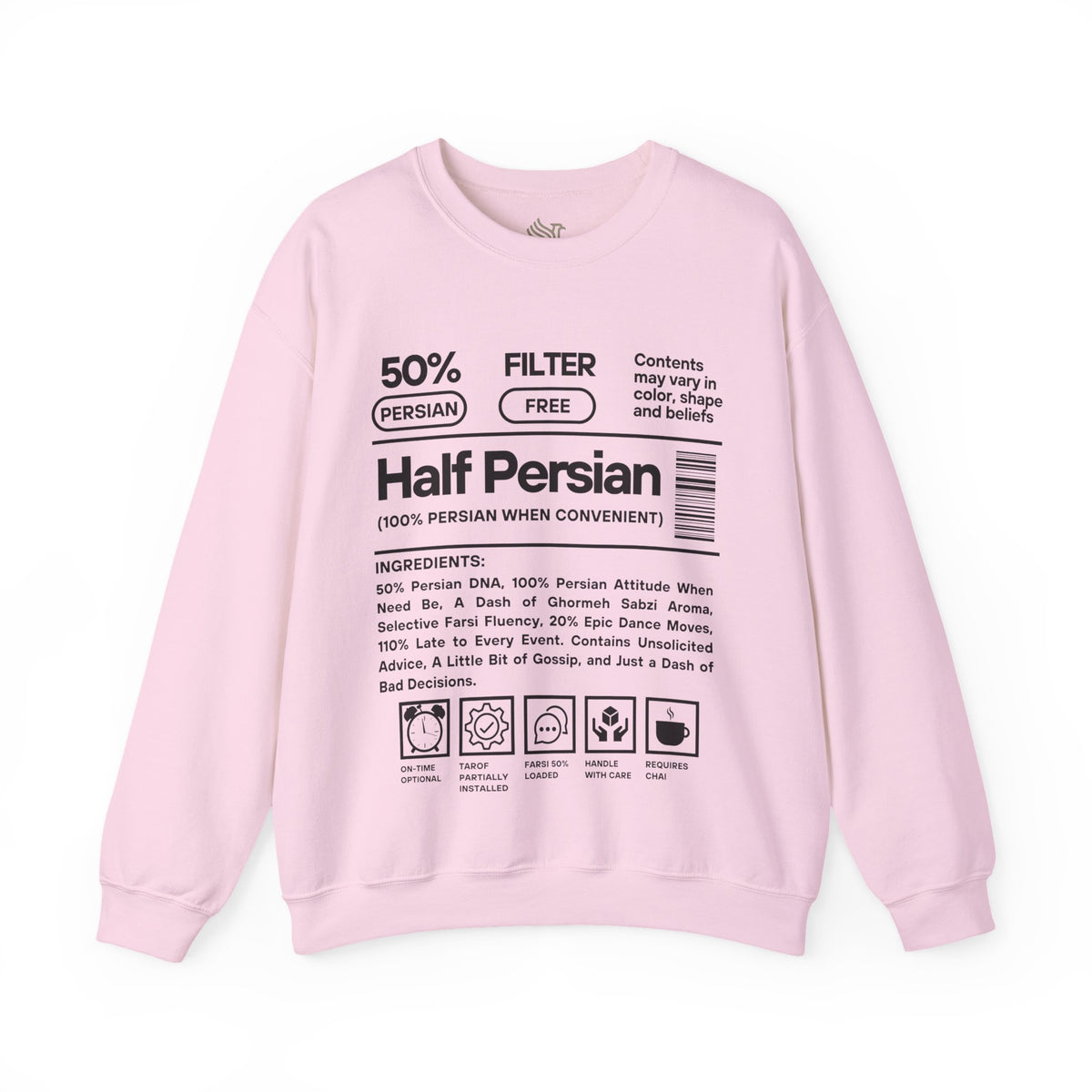 50% Persian Heritage Unisex Sweatshirt (Tehran Version)
