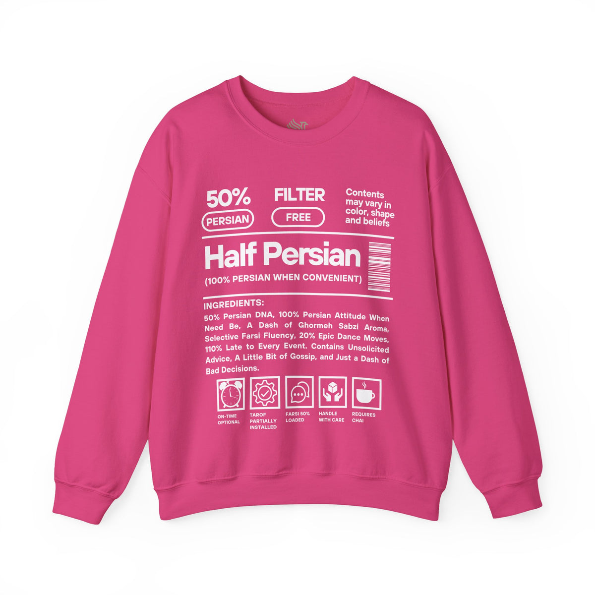 50% Persian Heritage Unisex Sweatshirt (Tehran Version)