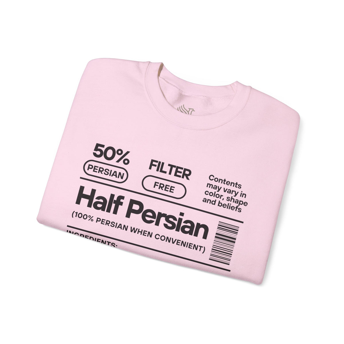 50% Persian Heritage Unisex Sweatshirt (Tehran Version)