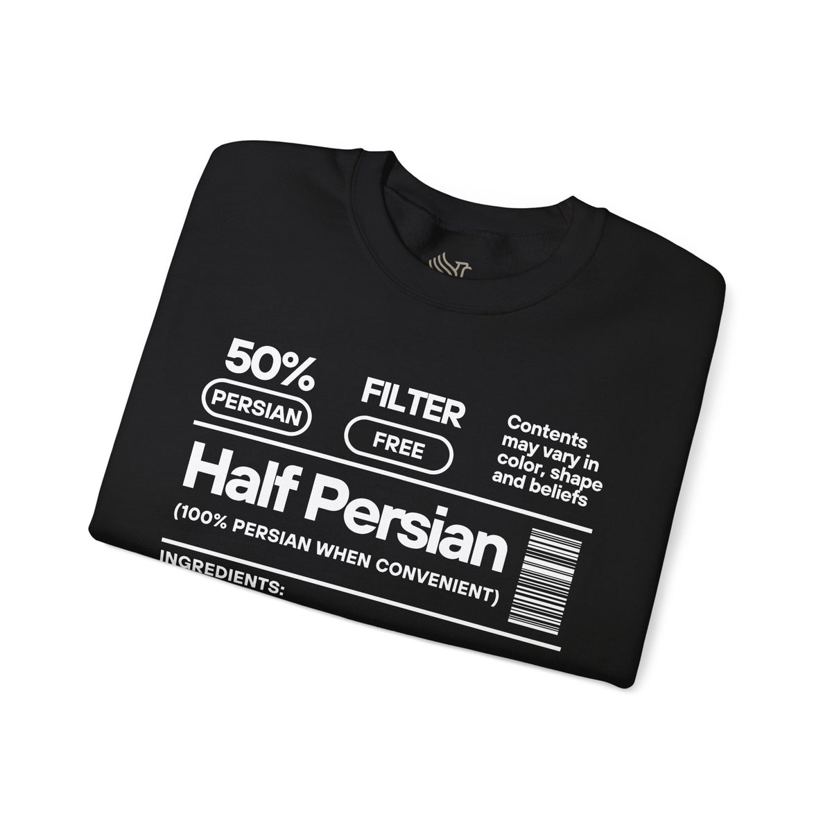 50% Persian Heritage Unisex Sweatshirt (Tehran Version)